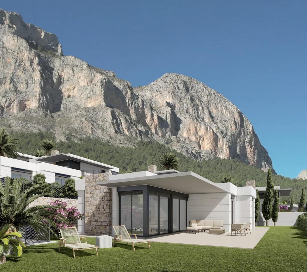 New Construction Villas in Polop, Alicante
