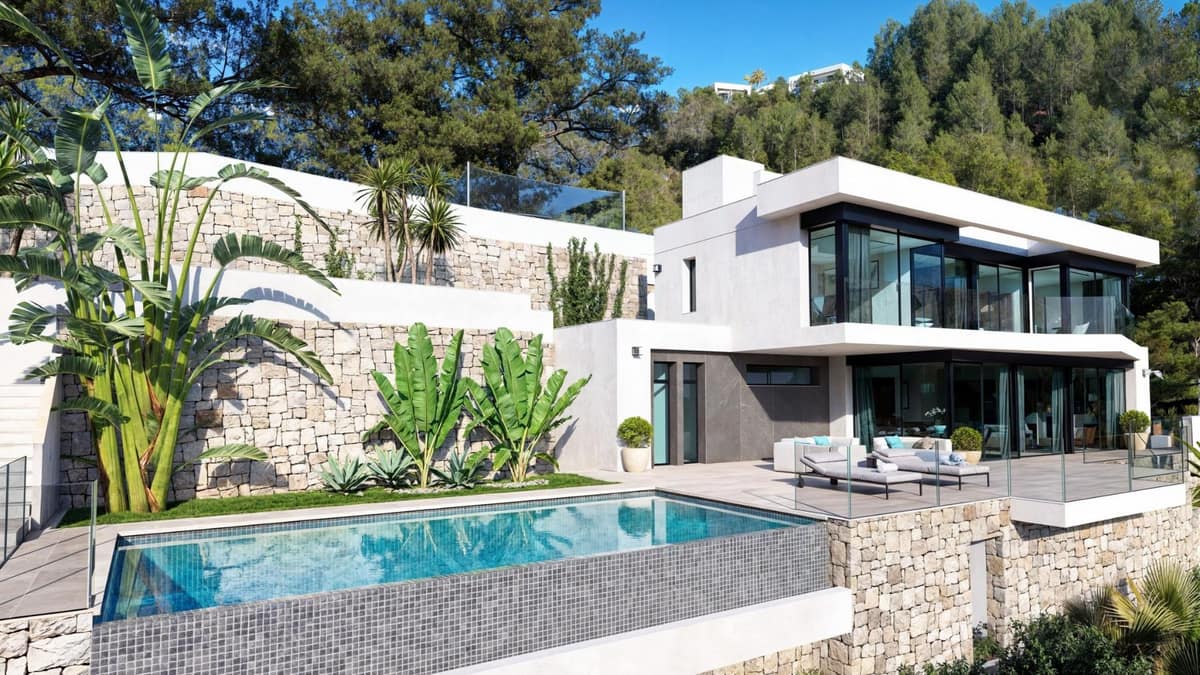 Luxury New Build Villa with Panoramic Sea Views in Raco de Galeno, Benissa Costa