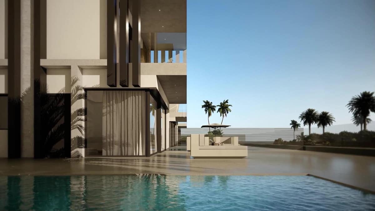 Luxury New Build Villas on the Frontline Beach in Puerto de Mazarrón