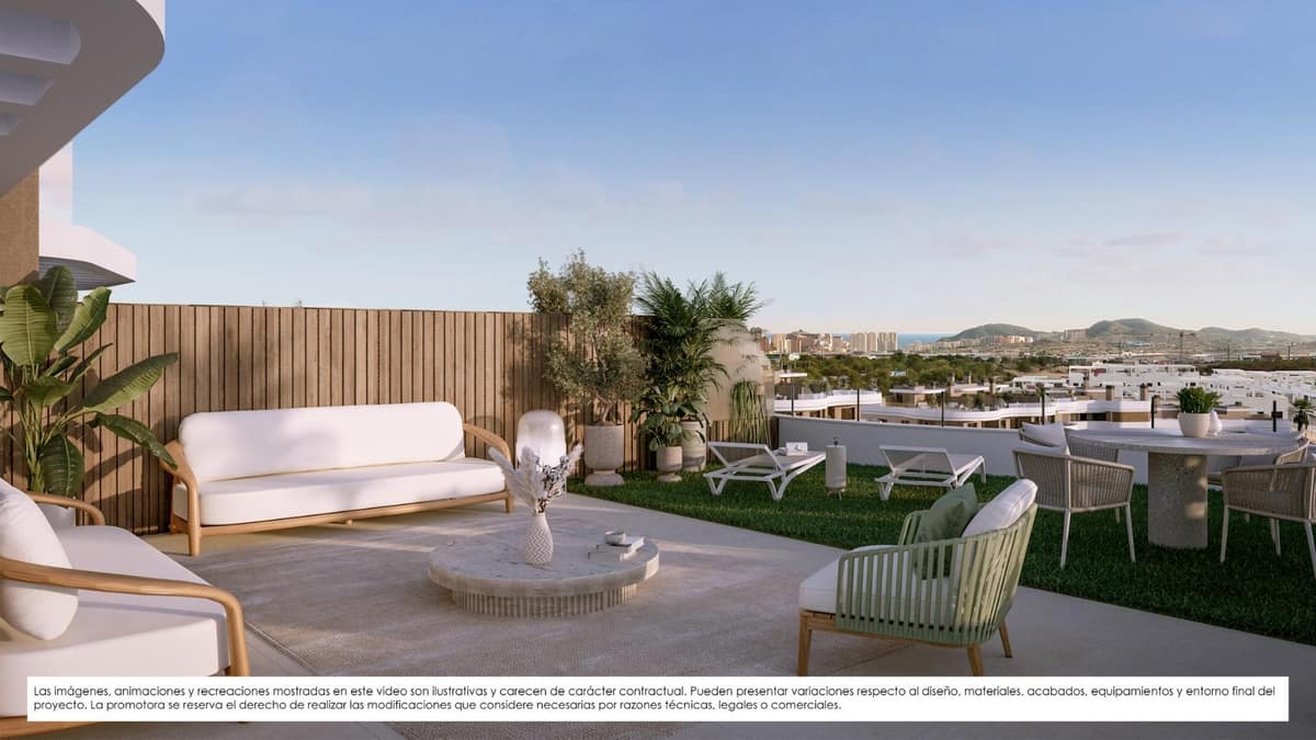2-bedroom penthouse in Finestrat
