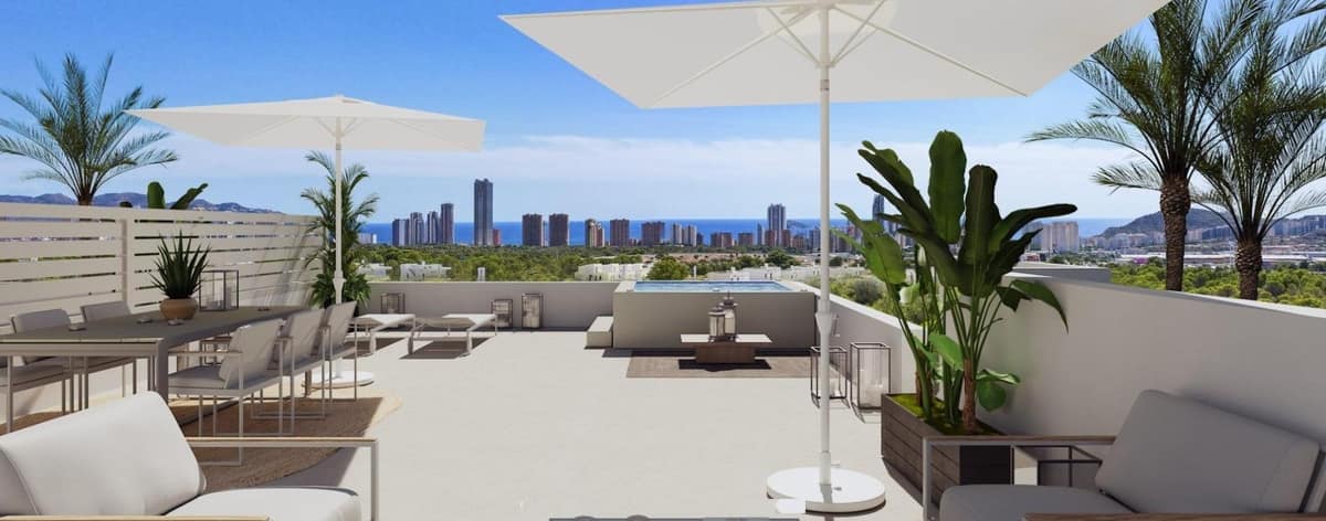 3-bedroom penthouse in Finestrat