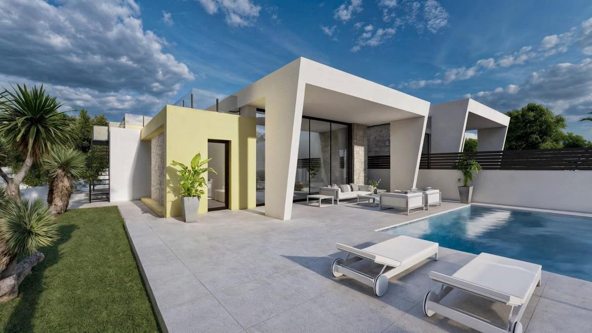 New-Build One-Story Villas with Private Pool in Torrevieja