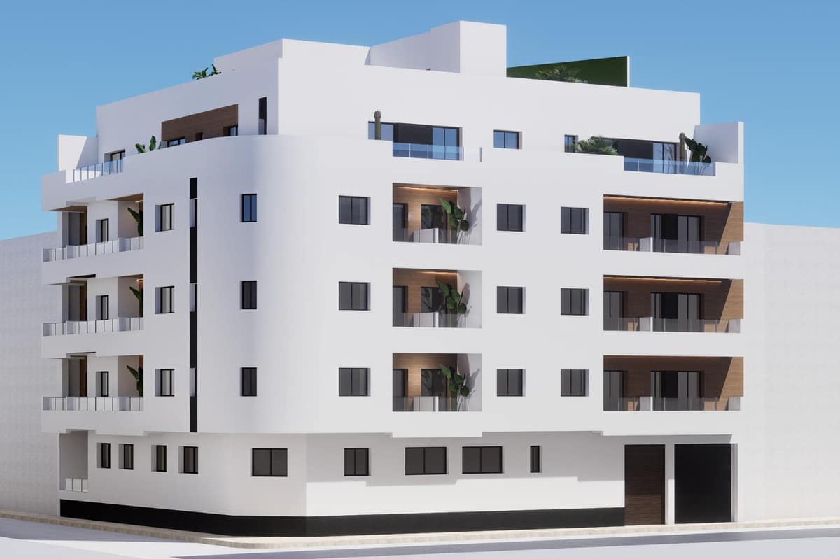 New Build Apartments in the Centre of Torrevieja Near Playa del Cura