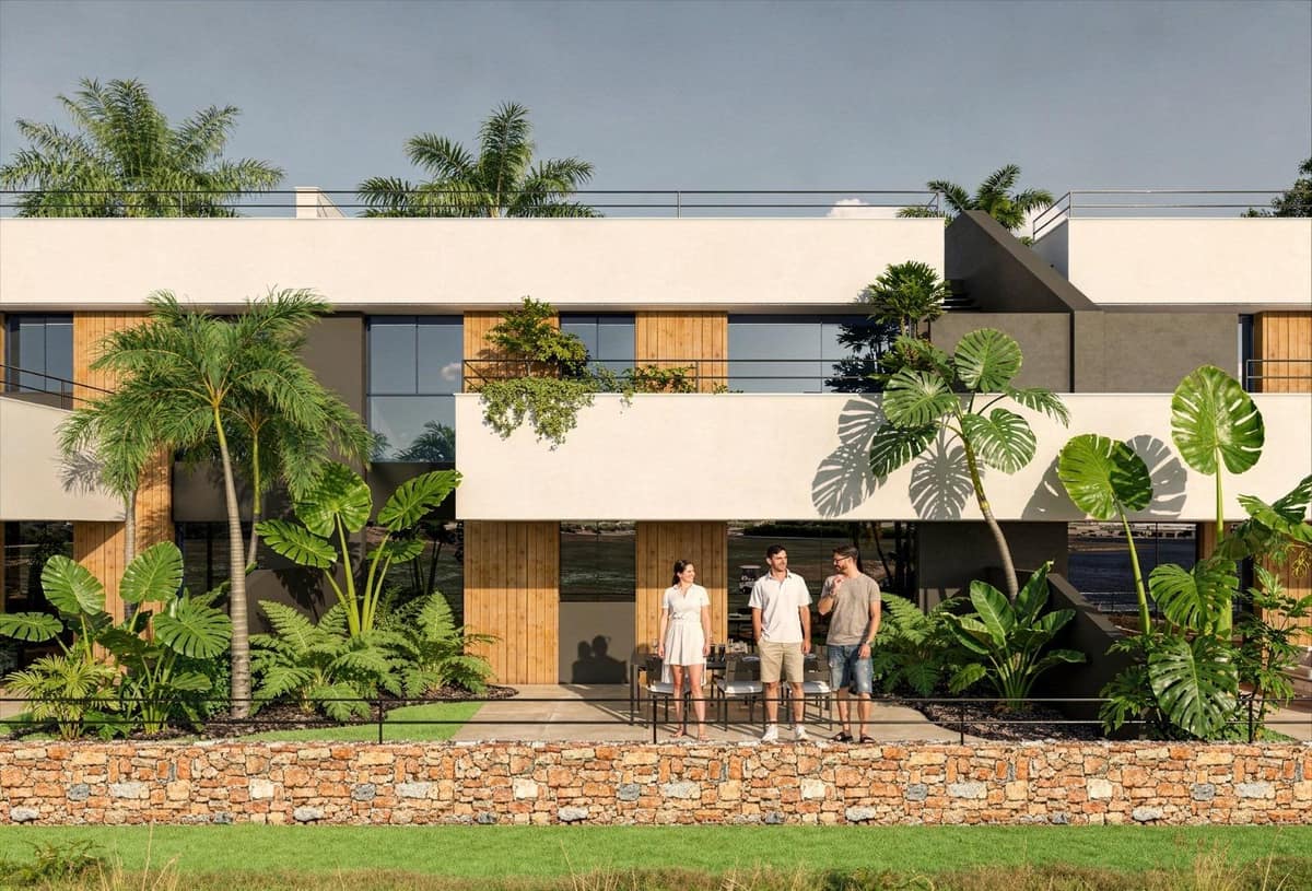 Newly built bungalows at Condado de Alhama Golf Resort, Murcia