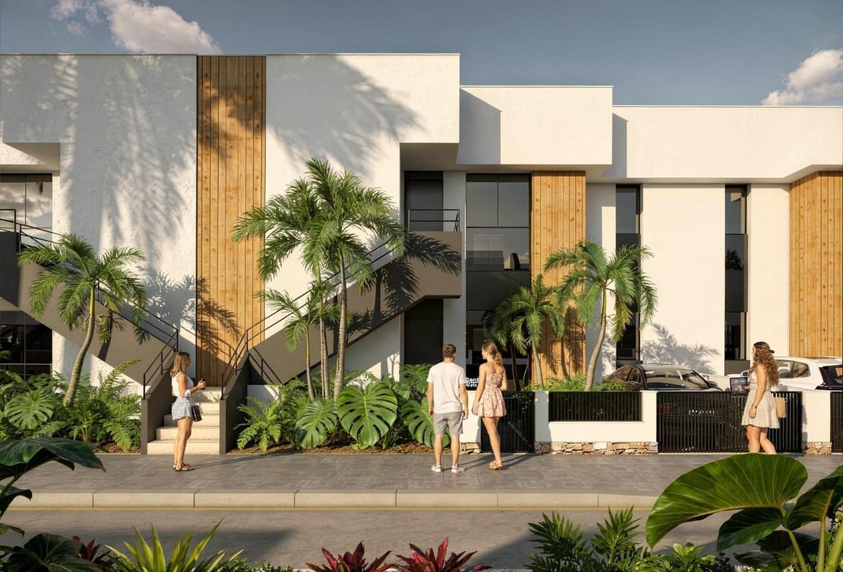 Newly built bungalows at Condado de Alhama Golf Resort, Murcia