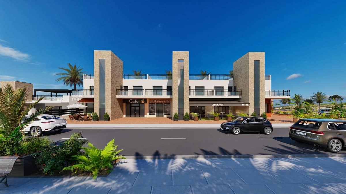 New-build residential development comprising flats, bungalows and villas in Fuente Álamo, Murcia