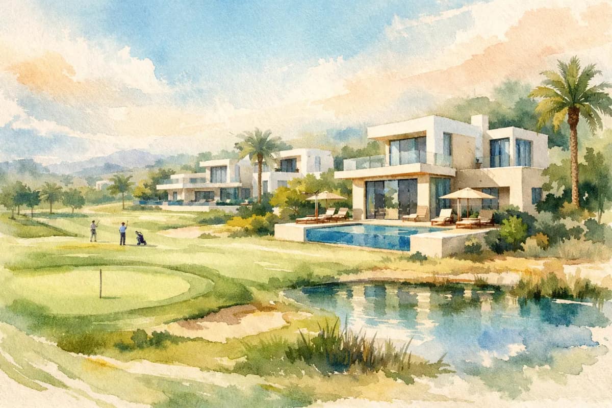 Modern New Build Villas on the Golf Course