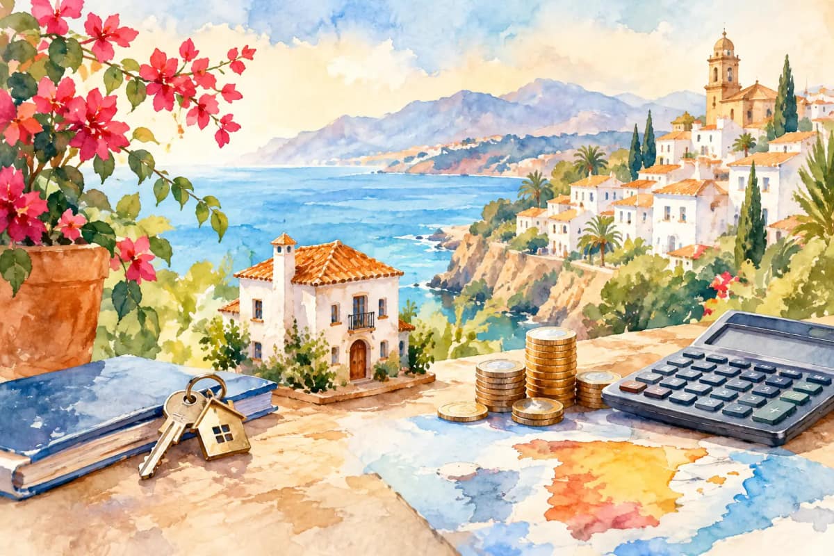 An Example Cost of Buying in Spain Explained
