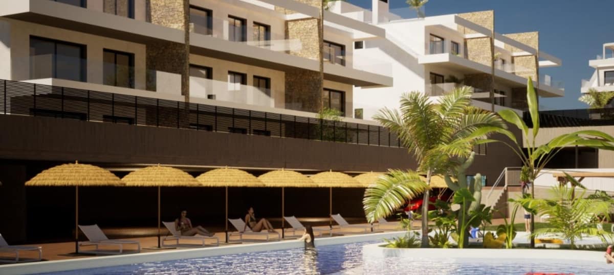 NEW BUILD RESIDENTIAL COMPLEX WITH THE SEA VIEW IN FINESTRAT