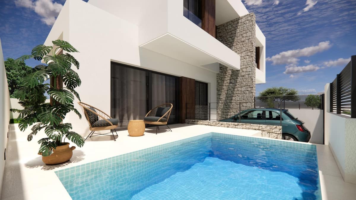 New Build Semi detached villas in Dolores
