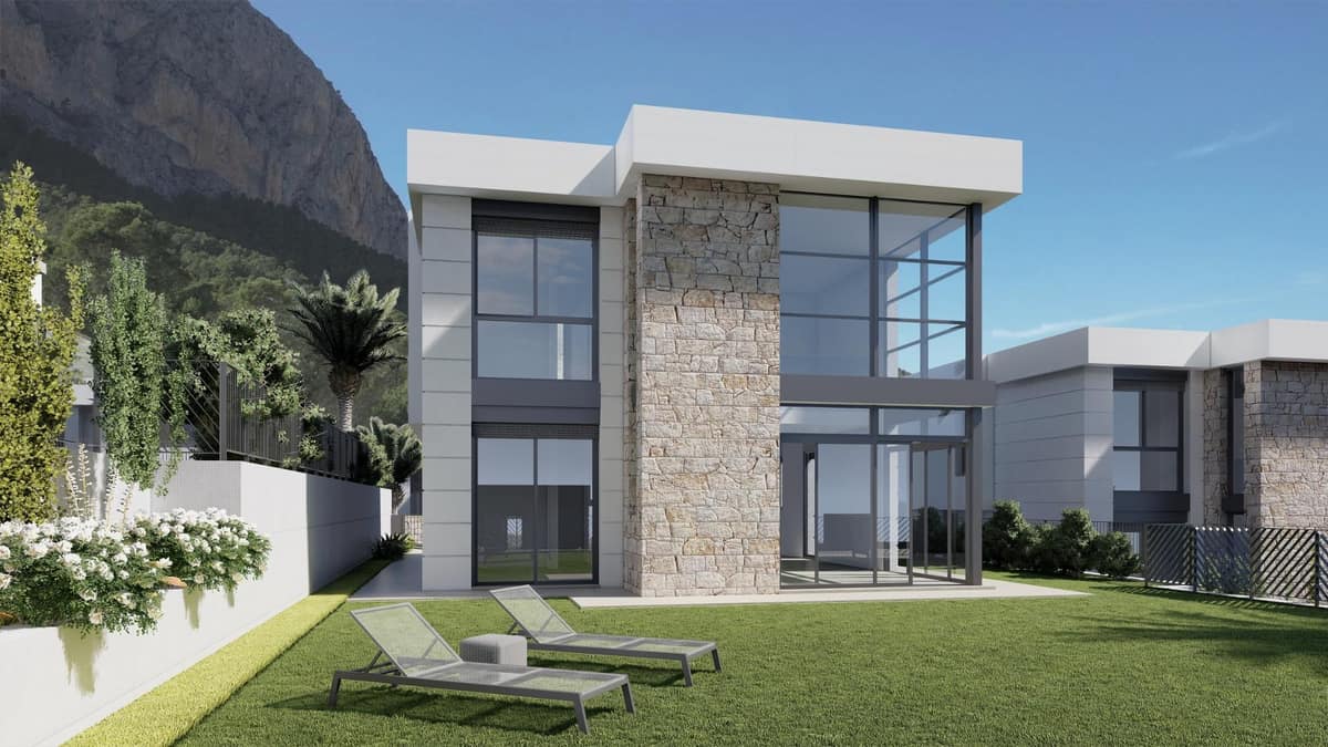 New Construction Villas in Polop, Alicante