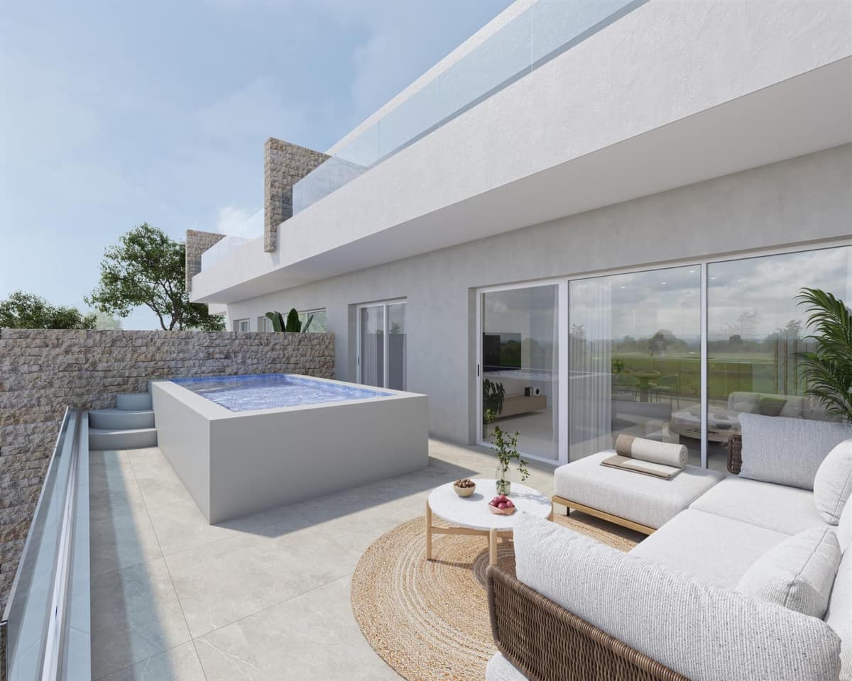 New build homes in Pilar de la Horadada with private pool