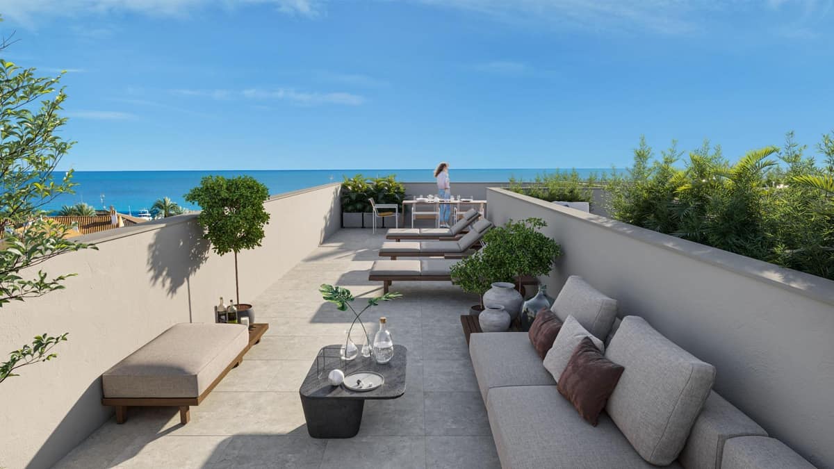 New Build Apartments 250 m from Los Narejos Beach in Los Alcazares